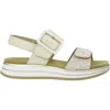 Remonte Women's Jocelyn 53 Backstrap Sandal In Weiss Multi/porzellan Leather In Multi