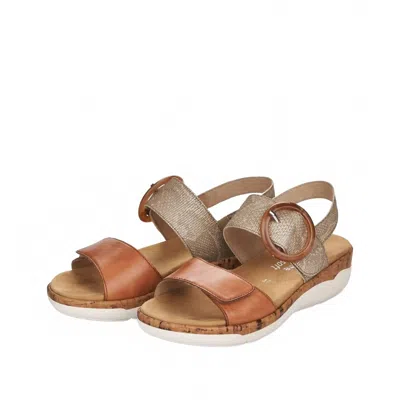 Remonte Women's Jocelyn 53 Sandal In Tan In Brown