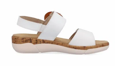 Remonte Women's Jocelyn 53 Sandal In White In Multi
