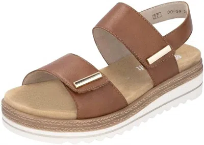 Remonte Women's Jocelyn Casual Sandals In Muskat In Multi