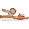 Remonte Women's Jocelyn Fifty Three Sandal In Taupe In Brown
