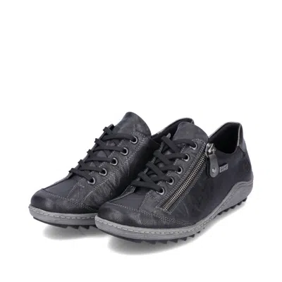 Remonte Women's Liv 02 Shoes In Black/silver