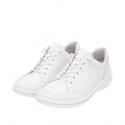 Remonte Women's Louann Leather Sneakers In White