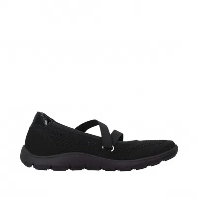 Remonte Women's Mary Jane Flats In Black