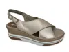 Remonte Women's Sabine Sandal In Metallic In Metallic