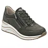 Remonte Eleni Wedge Sneaker In Black