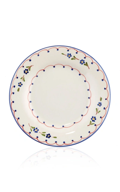 Remy Renzullo X Carolina Irving & Daughters Angelica Dessert Plate In Multi