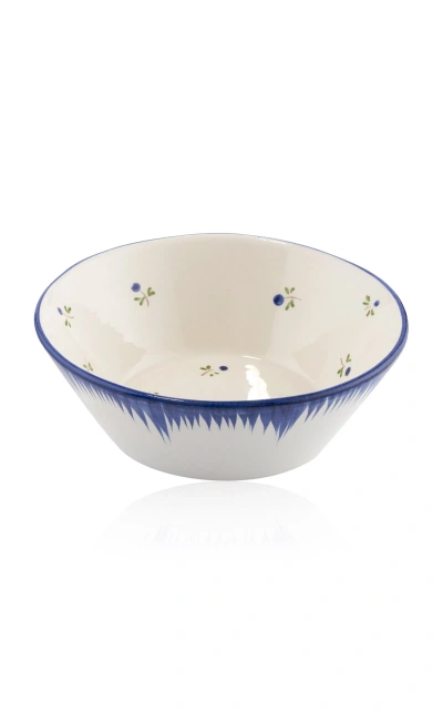 Remy Renzullo X Carolina Irving & Daughters Lily Cereal Bowl In Blue