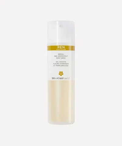 Ren Clean Skincare Neroli And Grapefruit Body Wash 200ml
