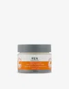 Ren Overnight Glow Dark Spot Sleeping Cream 1.69 Oz. In Orange