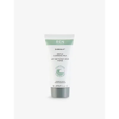 Ren En Evercalm™ Gentle Cleansing Milk 50ml In White