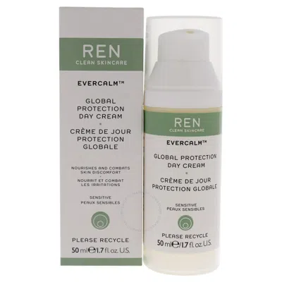 Ren Evercalm Global Protection Day Cream By  For Unisex - 1.7 oz Cream In White
