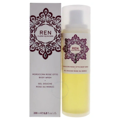 Ren Moroccan Rose Otto Body Wash By  For Unisex - 6.8 oz Body Wash In White