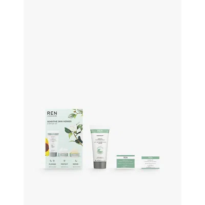 Ren Sensetive Skin Heroes Starter Kit In White