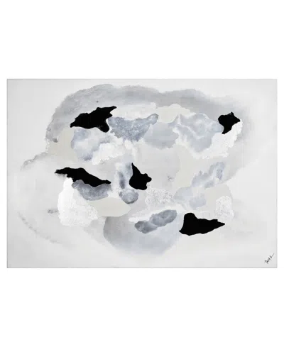 Ren Wil Alasia 60" Canvas Art In White