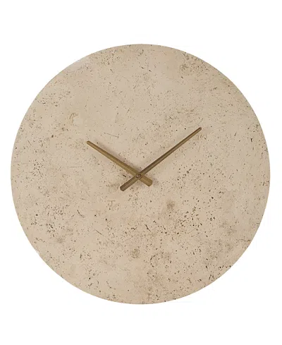 Ren Wil Fusion 22" Wall Clock In Sand