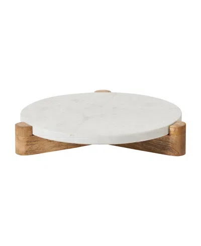 Ren Wil Lance 12" Tray In White