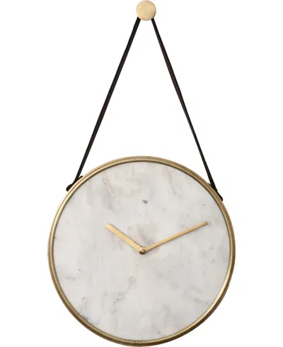Ren Wil Livenna 10.5" Wall Clock In Gold