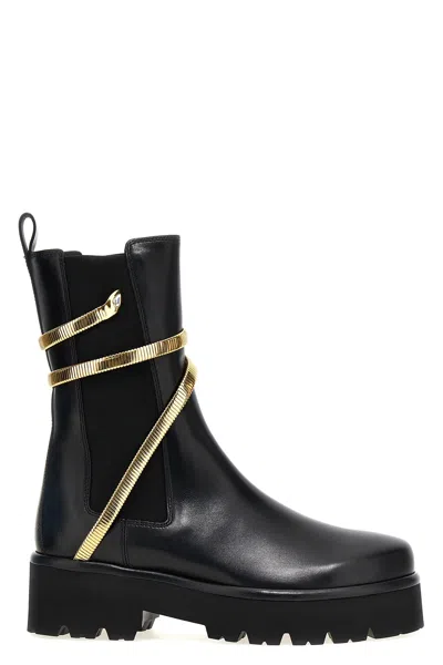 Renã© Caovilla Renã‰ Caovilla 'cleo' Ankle Boots In Black