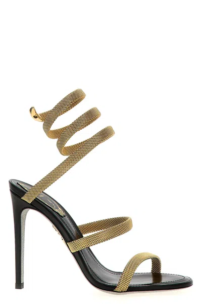 Renã© Caovilla Renã‰ Caovilla 'trigold Cleo' Sandals In Gold