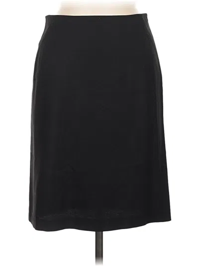 Pre-owned Rena Lange Casual Skirt In Black