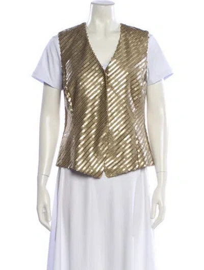 Pre-owned Rena Lange Vest