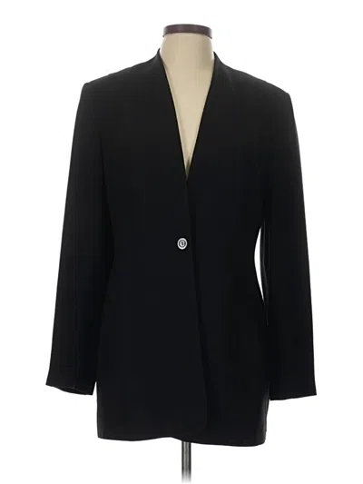 Pre-owned Rena Rowan Blazer Jacket In Black