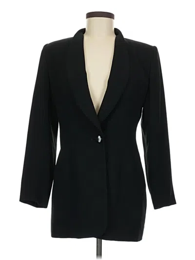 Pre-owned Rena Rowan Blazer Jacket In Black