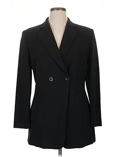 Pre-owned Rena Rowan Blazer Jacket In Black