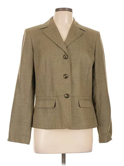Pre-owned Rena Rowan Blazer Jacket In Brown