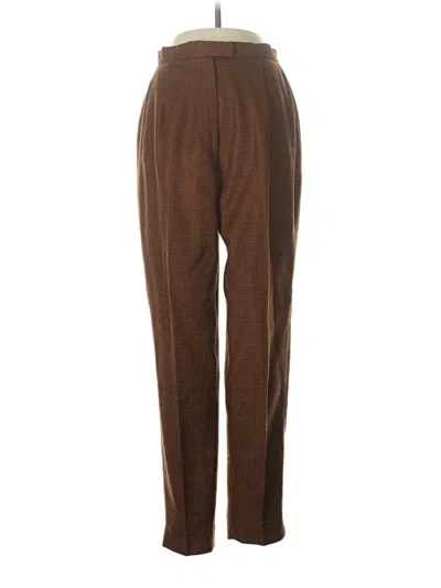 Pre-owned Rena Rowan Casual Pants In Brown