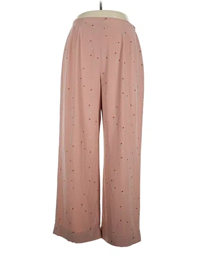 Pre-owned Rena Rowan Casual Pants In Pink