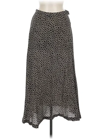 Pre-owned Rena Rowan Casual Skirt In Black