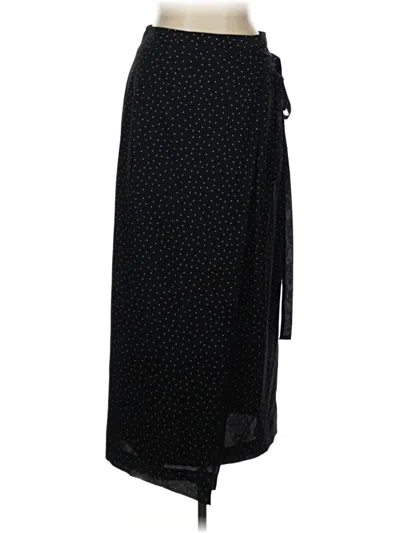 Pre-owned Rena Rowan Casual Skirt In Black