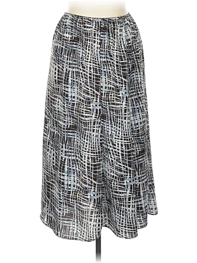 Pre-owned Rena Rowan Casual Skirt In Blue