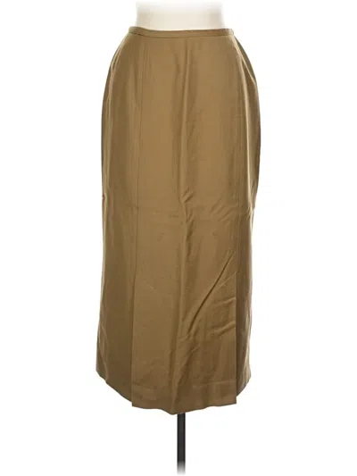 Pre-owned Rena Rowan Casual Skirt In Brown