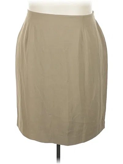 Pre-owned Rena Rowan Casual Skirt In Brown