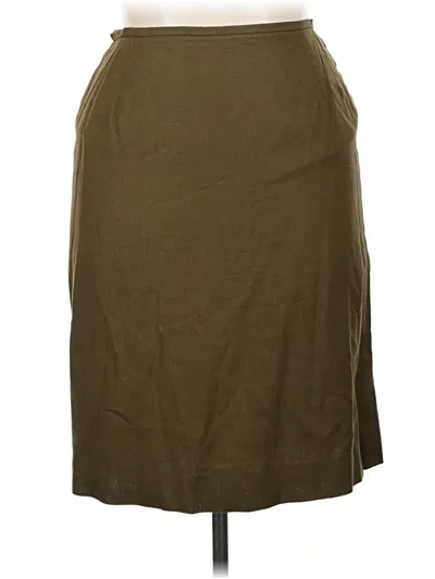 Pre-owned Rena Rowan Casual Skirt In Brown