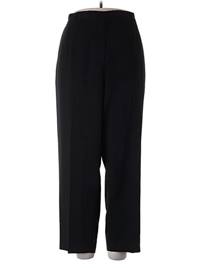 Pre-owned Rena Rowan Dress Pants In Black