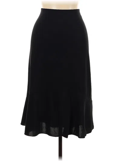 Pre-owned Rena Rowan Formal Skirt In Black