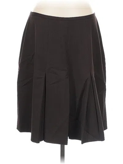 Pre-owned Rena Rowan Formal Skirt In Black