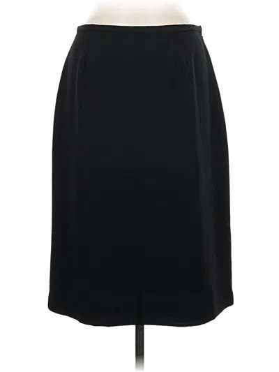 Pre-owned Rena Rowan Formal Skirt In Black