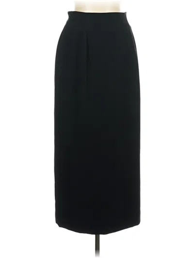 Pre-owned Rena Rowan Formal Skirt In Black