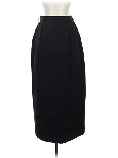 Pre-owned Rena Rowan Formal Skirt In Black