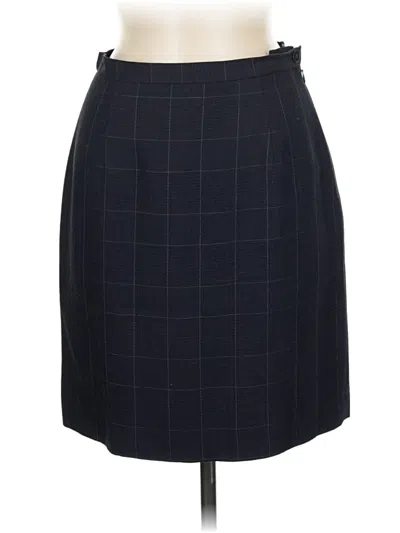 Pre-owned Rena Rowan Formal Skirt In Blue