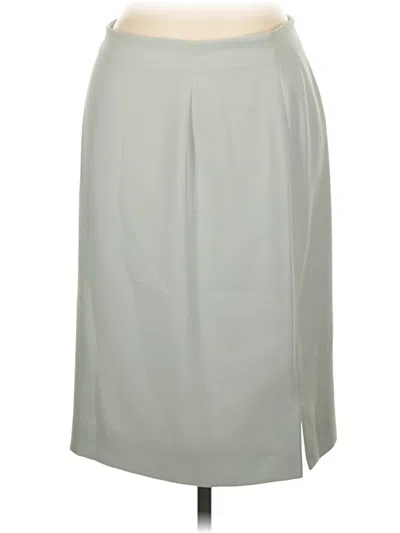 Pre-owned Rena Rowan Formal Skirt In Gray
