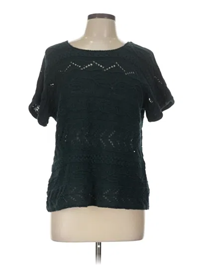 Pre-owned Rena Rowan Pullover Sweater In Black