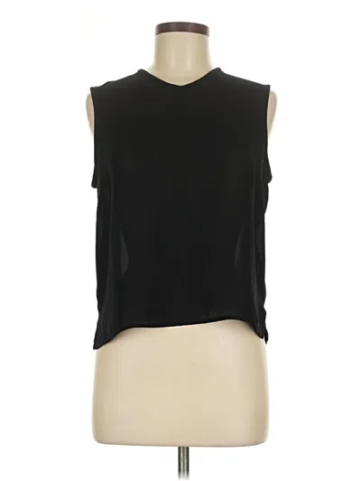Pre-owned Rena Rowan Sleeveless Blouse In Black