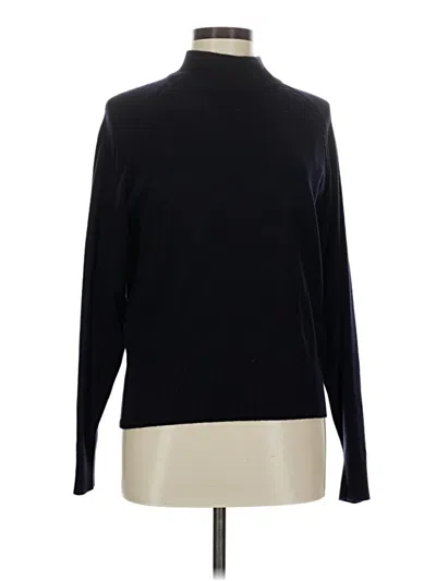 Pre-owned Rena Rowan Turtleneck Sweater In Black