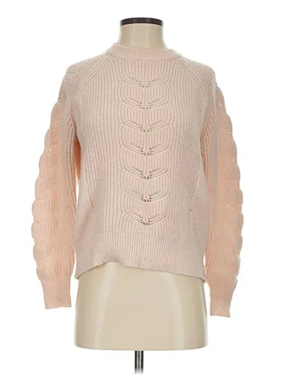 Pre-owned Rena Rowan Turtleneck Sweater In Tan